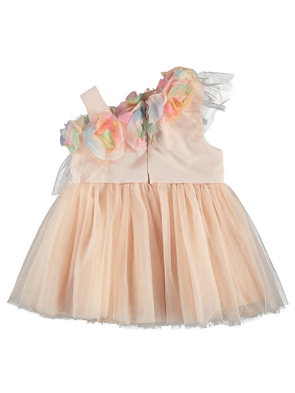 Pembe Baby Kız Bebek Elbise 6-18 Ay Somon-1