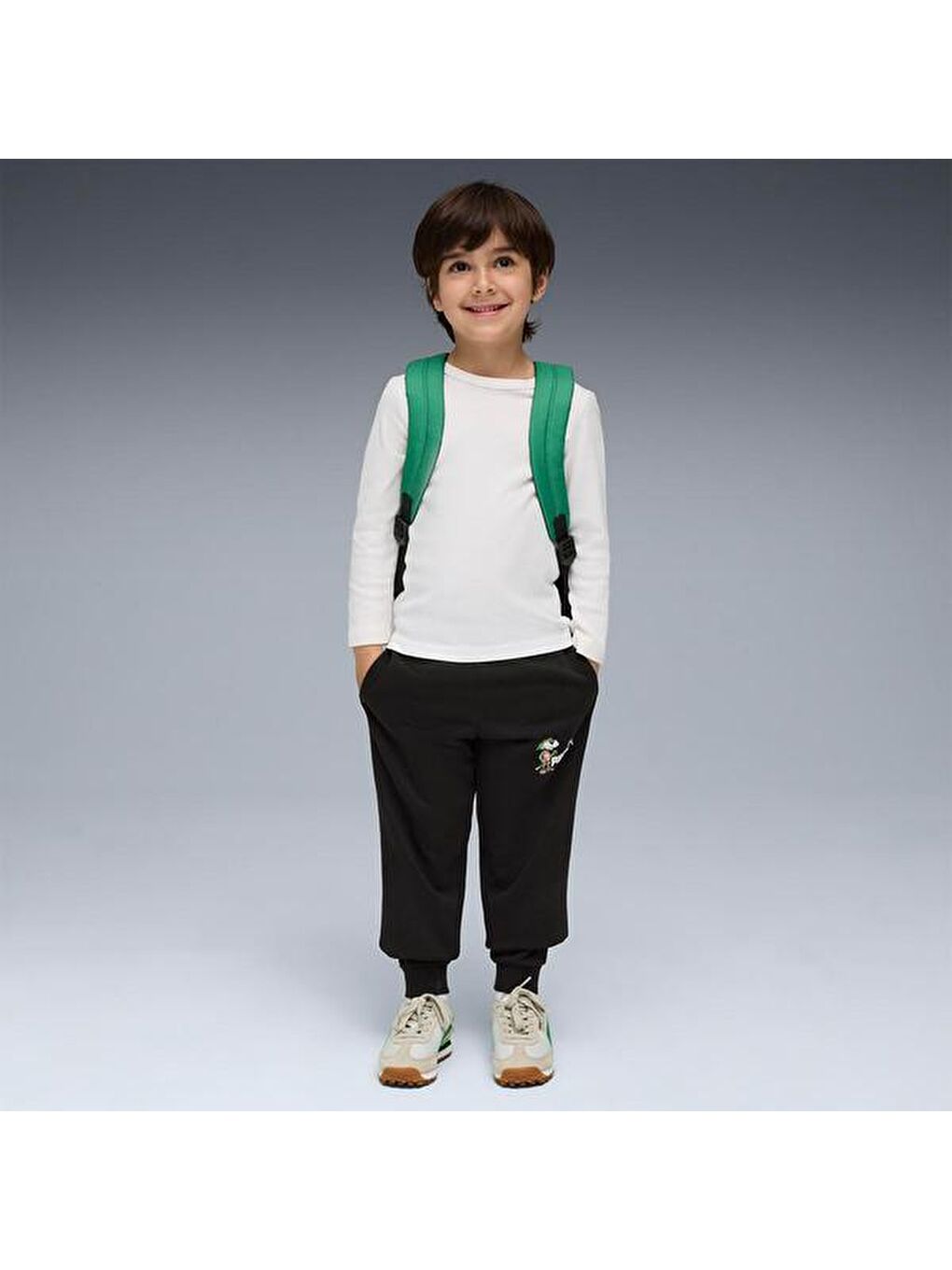 Super Çocuk Siyah Eşofman Altı-3