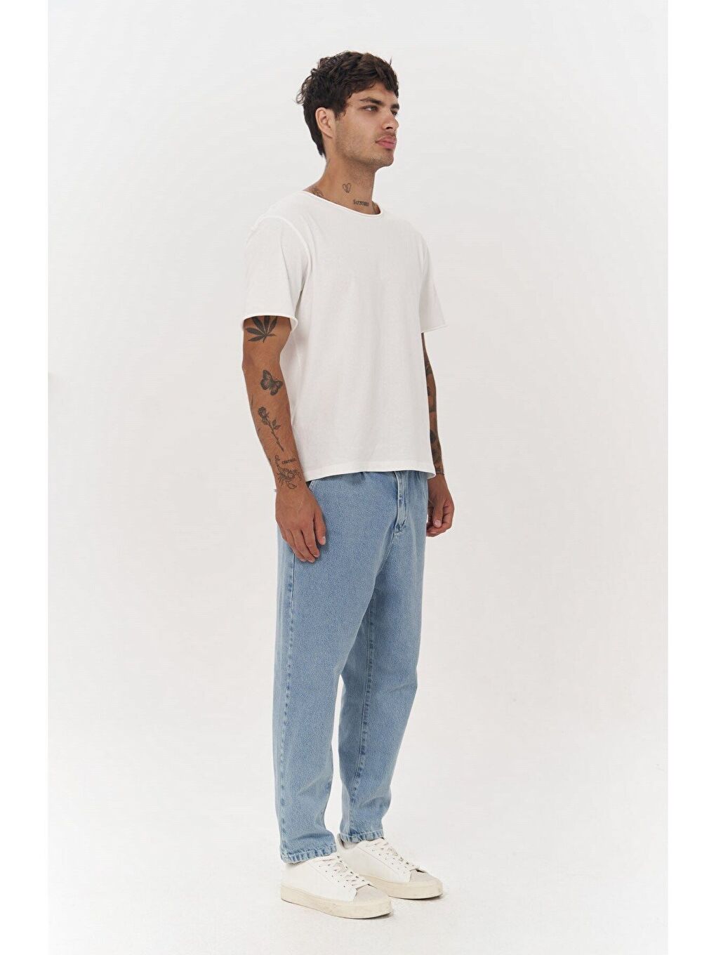 Tanner Buz Mavi Erkek Jean Pantolon-3