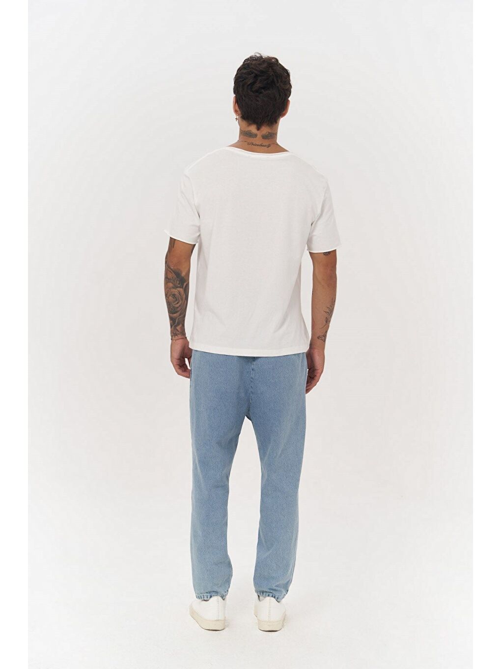 Tanner Buz Mavi Erkek Jean Pantolon-4