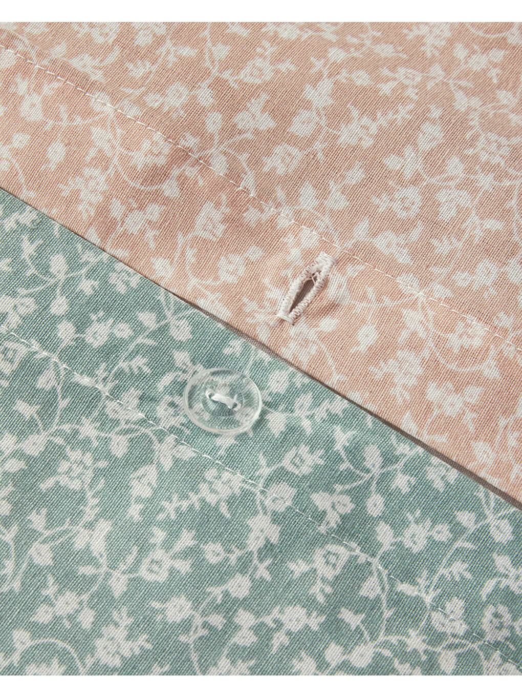 Fancy Flowers Çift Kişilik Nevresim Takımı Yeşil-4