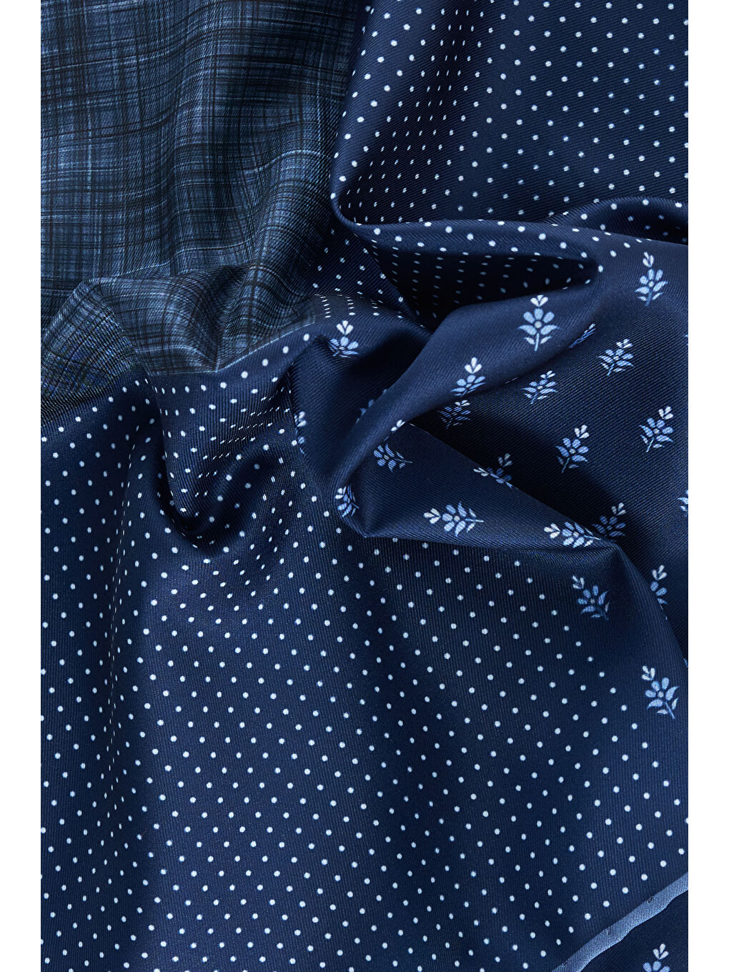 Erkek Lacivert Mendil-2