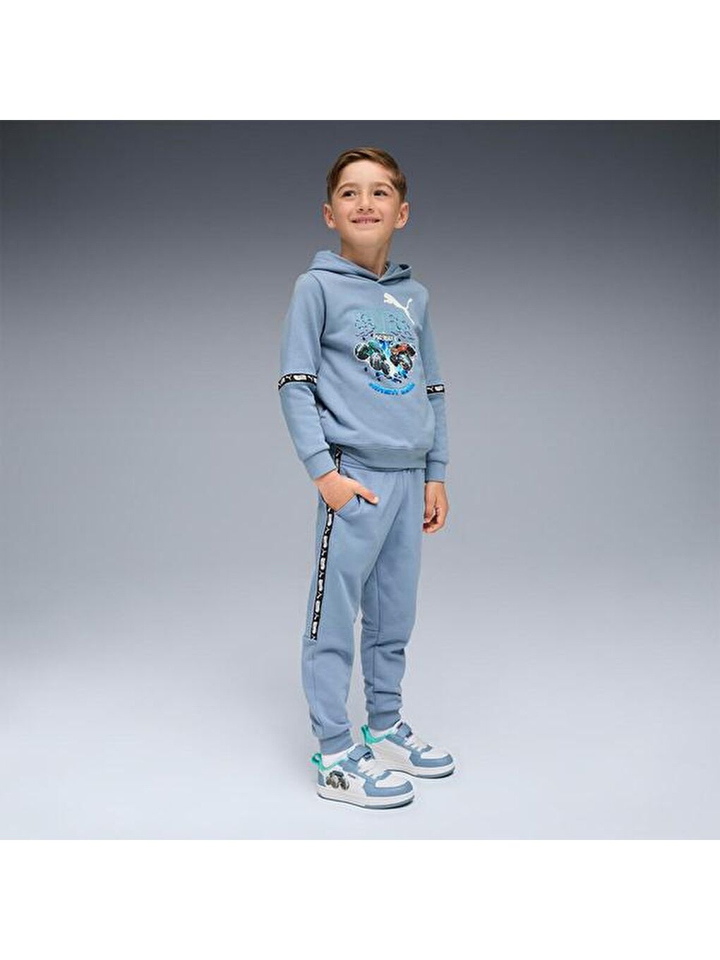 Hot Wheels Çocuk Mavi Eşofman Altı-3