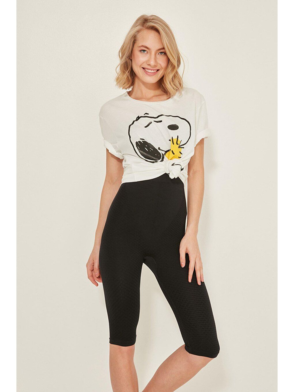 C12040 Selülit Korse Boxer Siyah