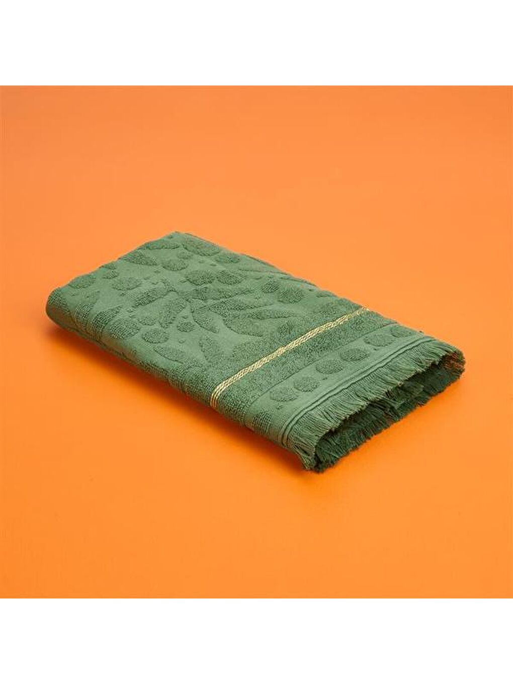 Soft Zeleno Yüz Havlusu - Yeşil - 50x70 cm-3