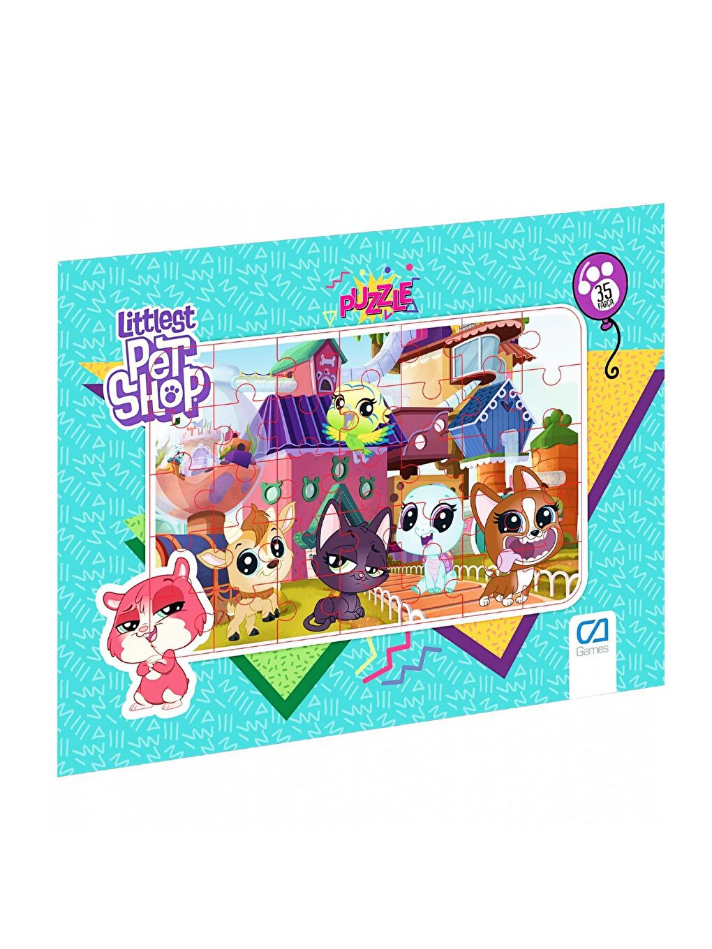 CA Games Karışık Asorti Littlest Pet Shop 35 Parça Frame Puzzle CA-5019