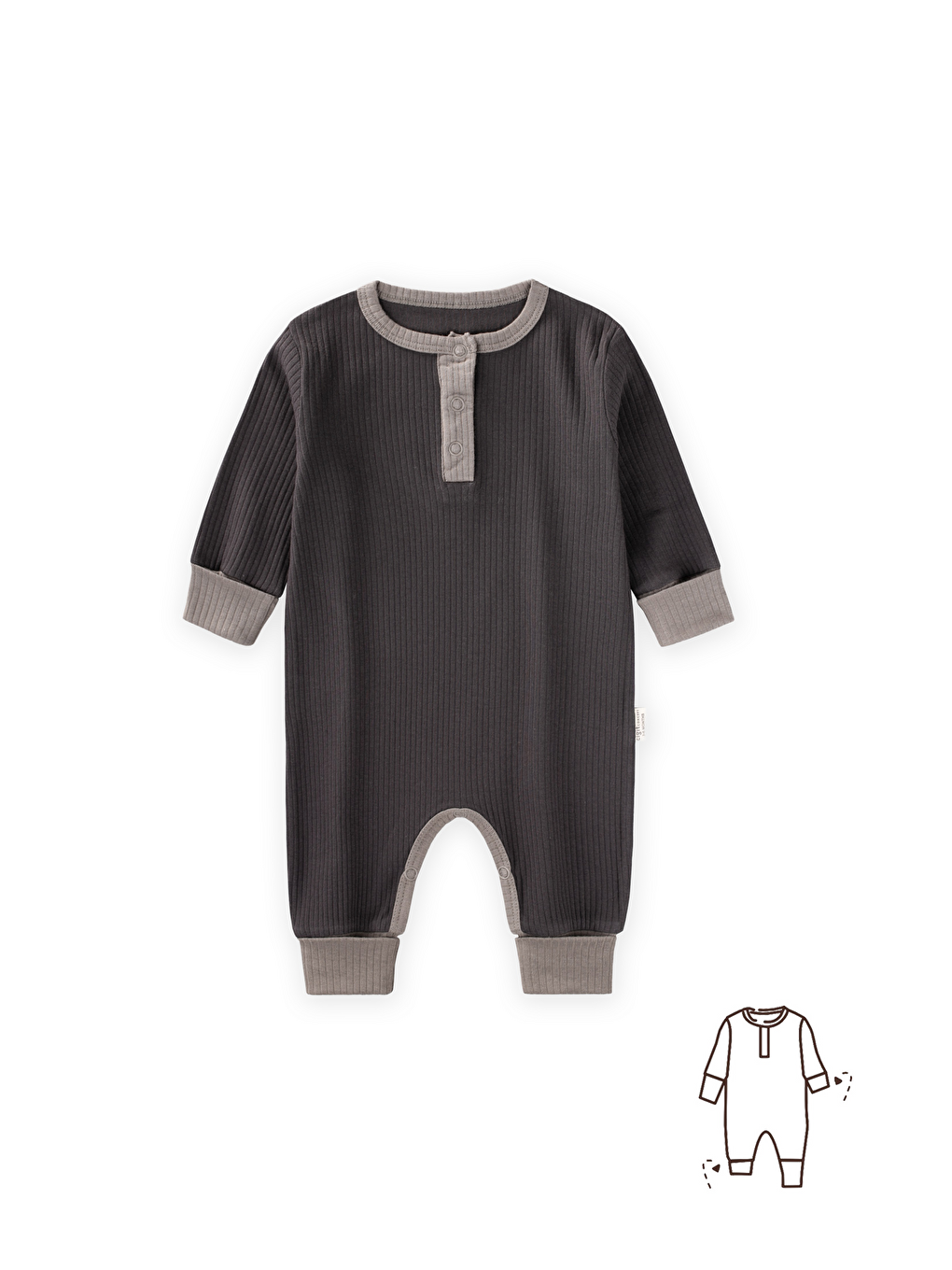 Uzayabilen Tulum 0-2 Yaş Antrasit