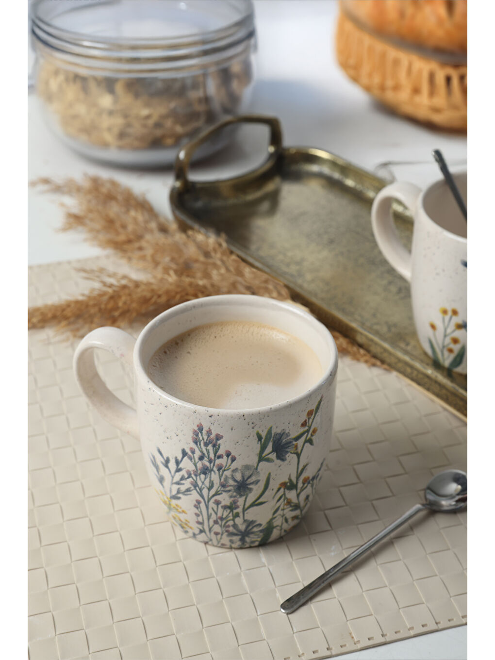 Karışık Deep Bloom Bulut Kupa 8 Cm 2 Adet-1