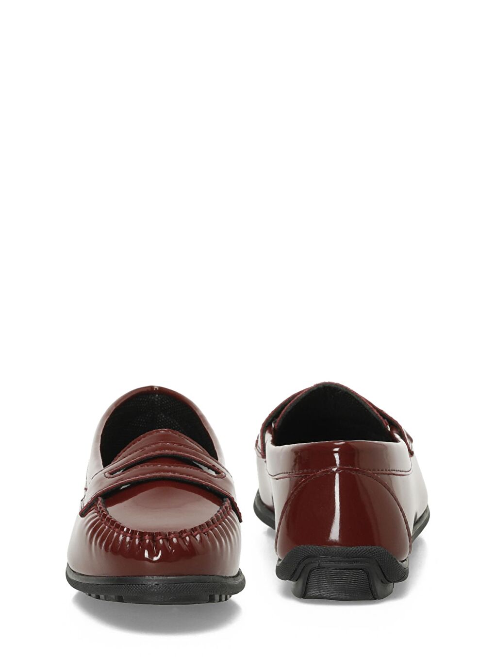 24K-513 4PR Bordo Kadın Loafer-4