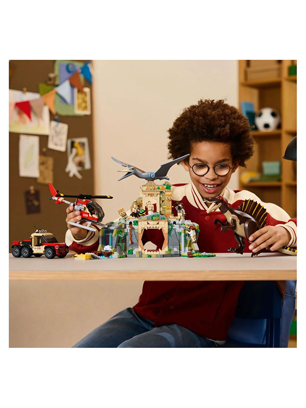 Jurrassic World Spinosaurius Quetzalcoatlus Hava Görevi 76976-3