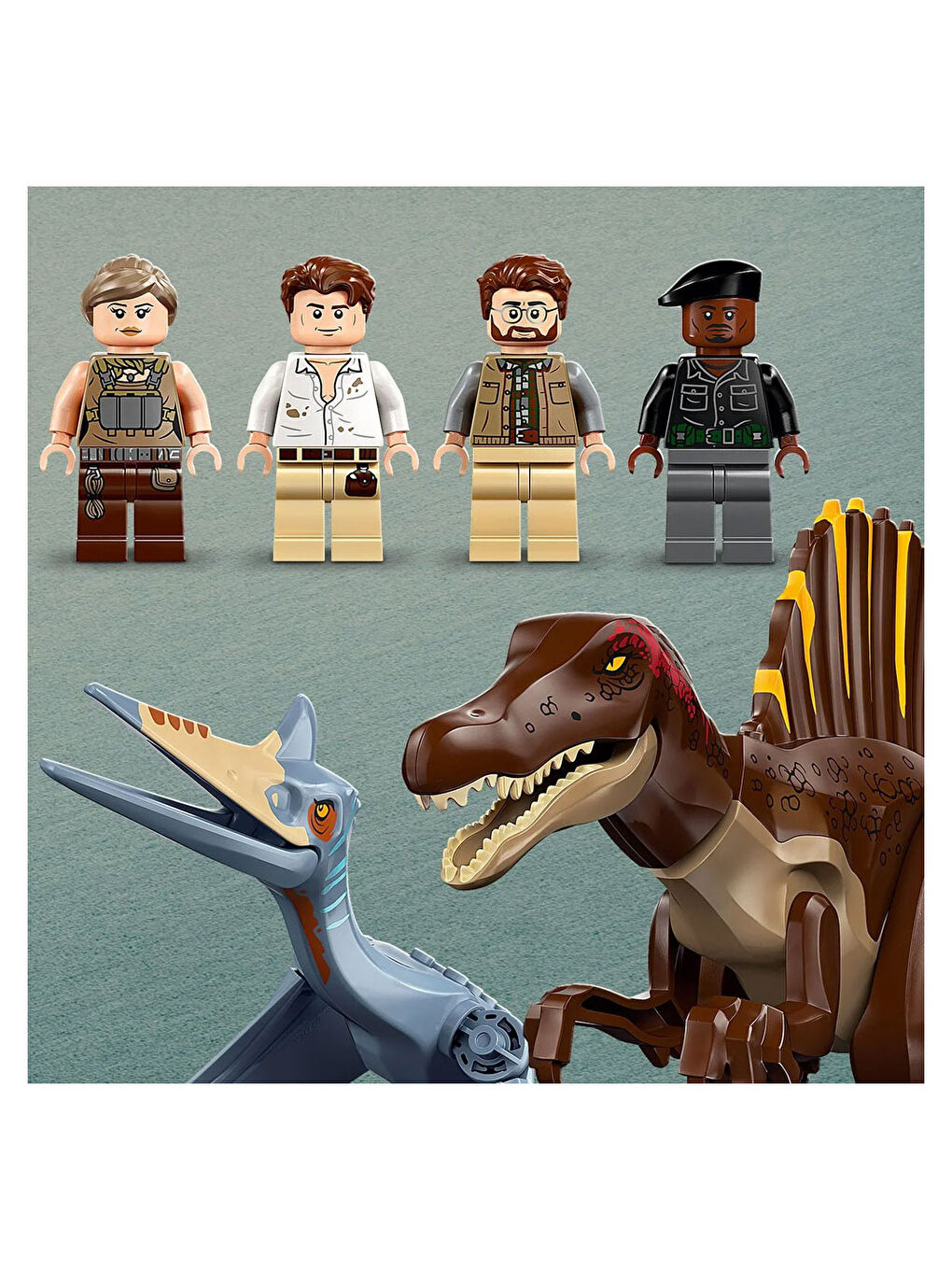 Jurrassic World Spinosaurius Quetzalcoatlus Hava Görevi 76976-4