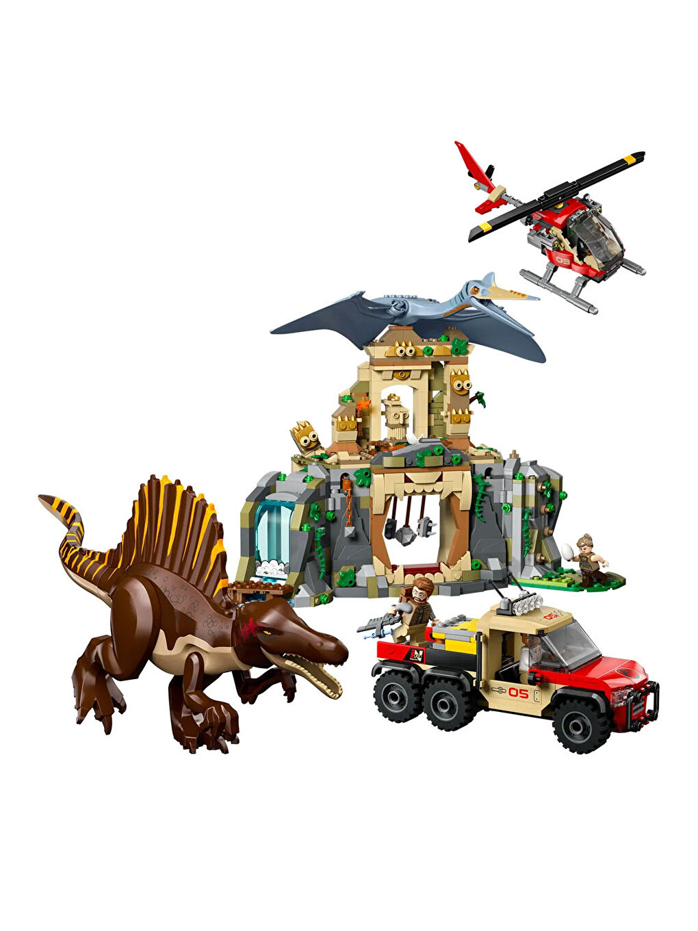 Jurrassic World Spinosaurius Quetzalcoatlus Hava Görevi 76976-5