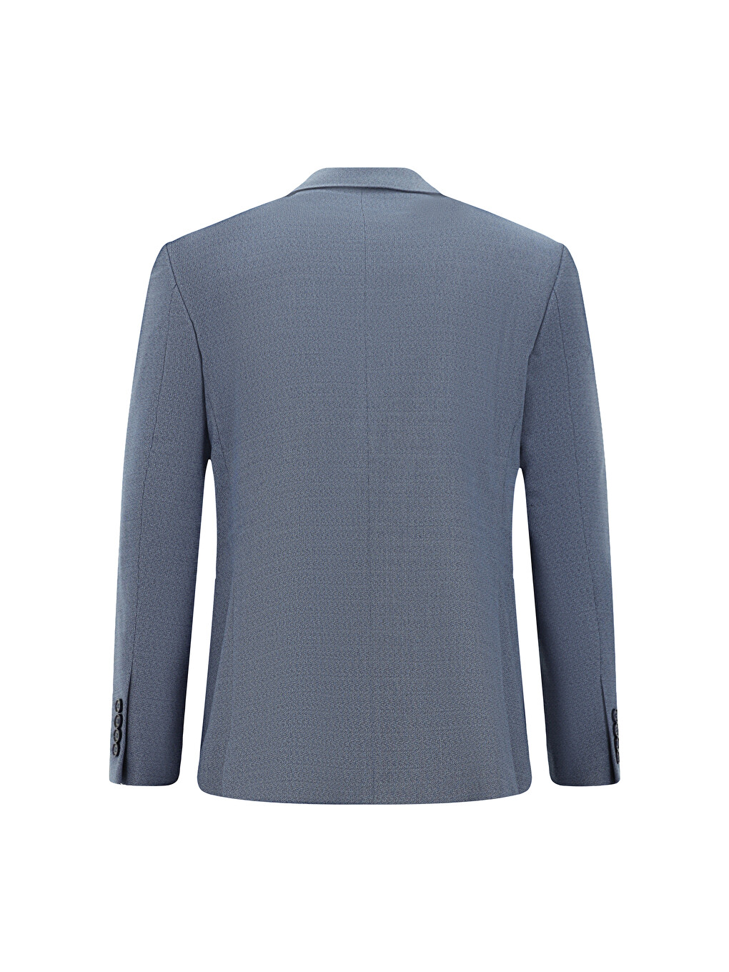 Mavi 4 Drop Relaxed Fit Rahat Kesim Desenli Takım Elbise-2
