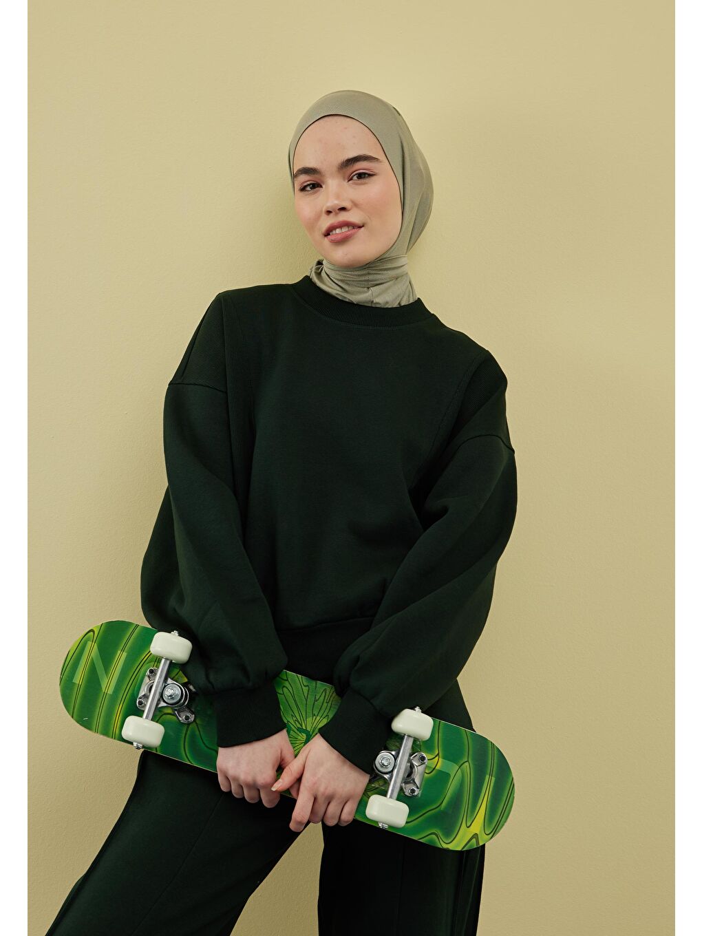 Athletıc Hıjab Uçuk Yeşil