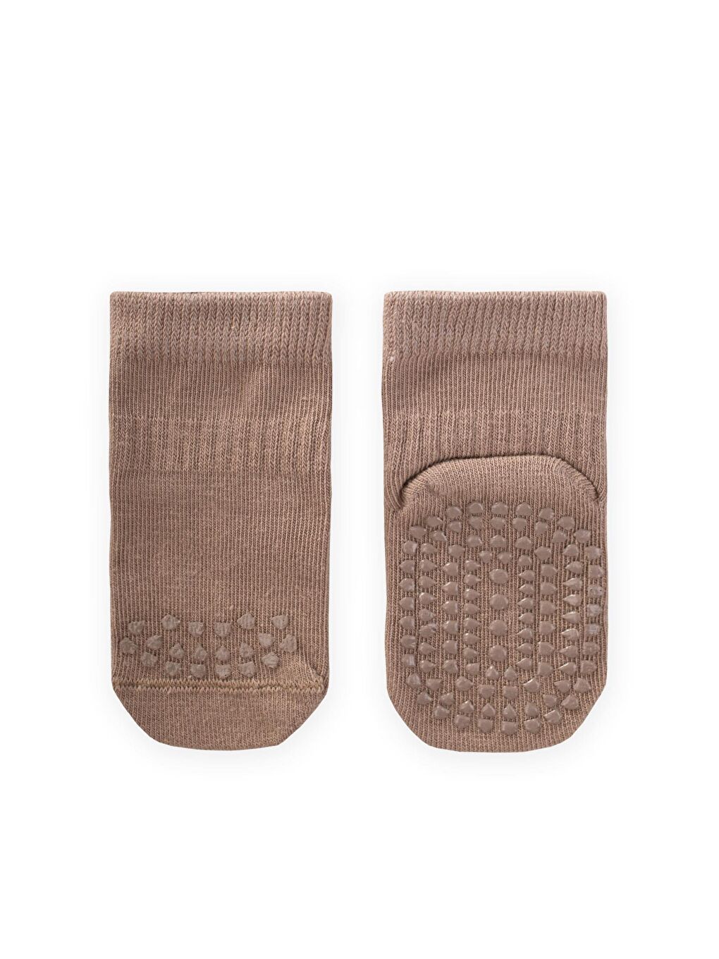 Bej Erkek Çocuk Patik Çorap