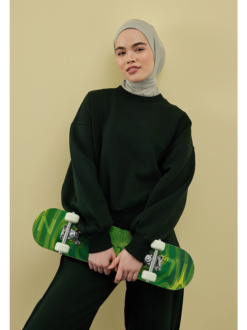 Athletıc Hıjab Uçuk Yeşil-2