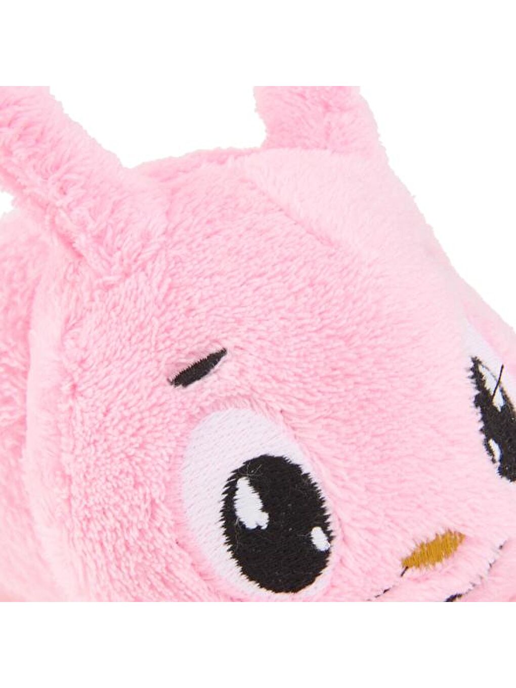 Soft Tırtıl Figürlü Yastık - Pembe - 30x10 cm-1