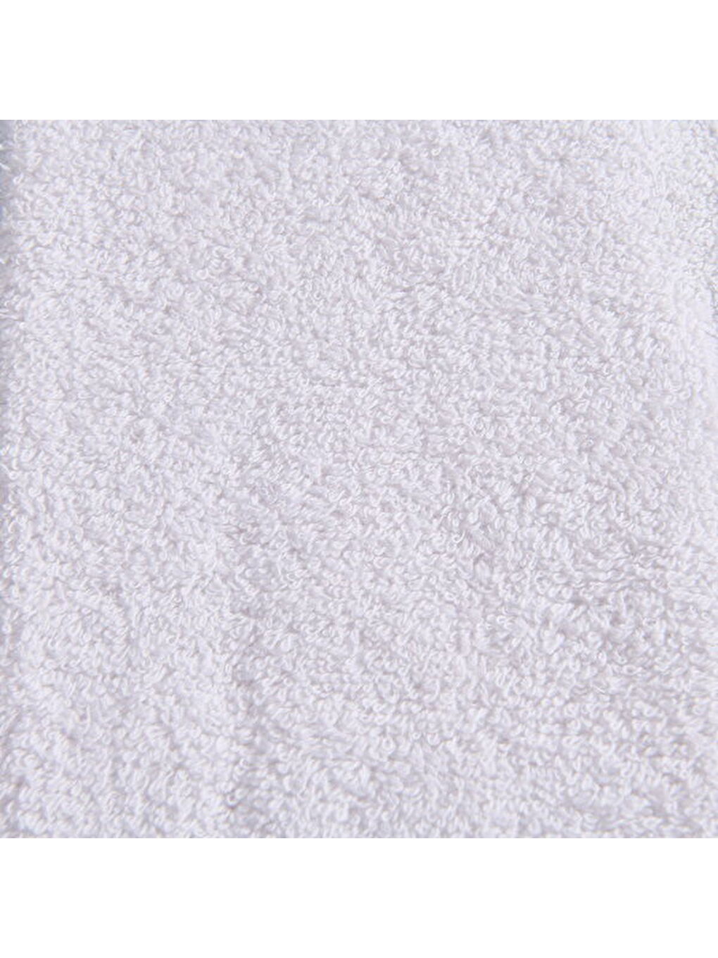 Soft Fırfırlı Yüz Havlusu - Beyaz - 50x90 cm-3