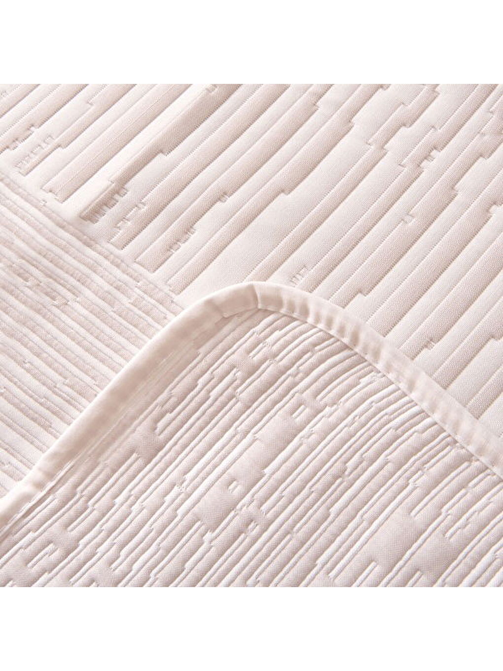 Soft Arven Çift Kişilik Yatak Örtüsü - Beyaz - 260x250 cm-1