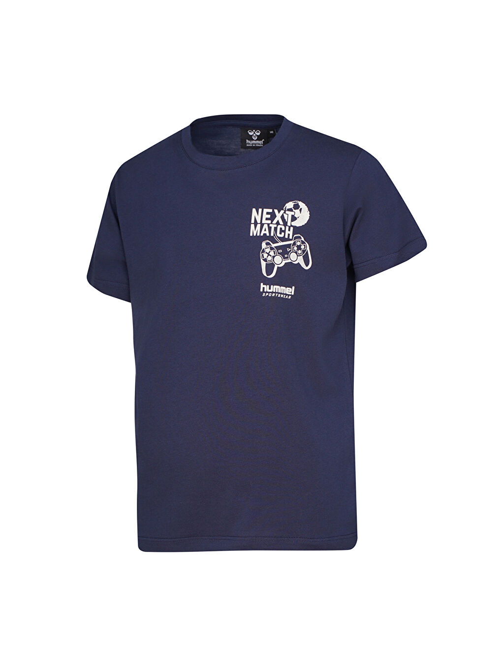 Amara Erkek Çocuk Lacivert Yuvarlak Yaka Tişört-1