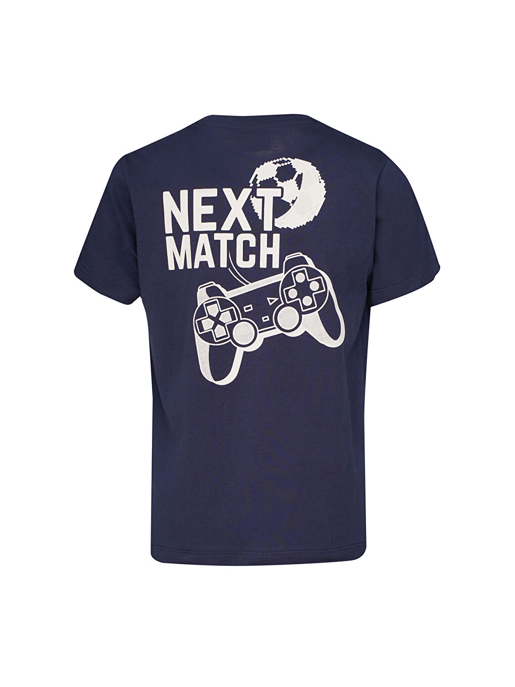 Amara Erkek Çocuk Lacivert Yuvarlak Yaka Tişört-2