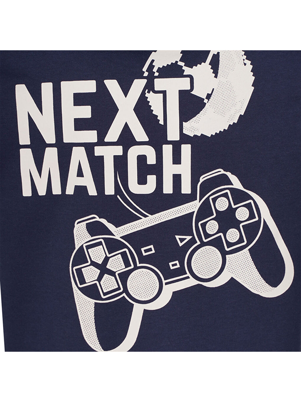 Amara Erkek Çocuk Lacivert Yuvarlak Yaka Tişört-3