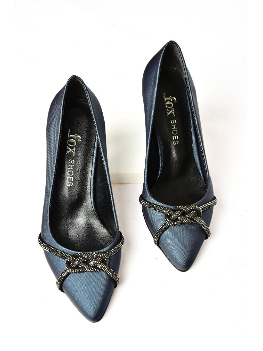 S2460616 Lacivert Kadın Topuklu Ayakkabı-2