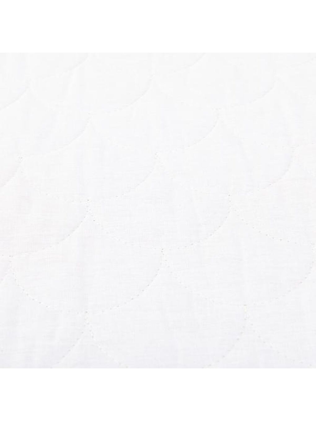 Evidea Soft Dalga Kapitoneli Fitted Tek Kişilik Alez - Beyaz - 100x200 cm - 2