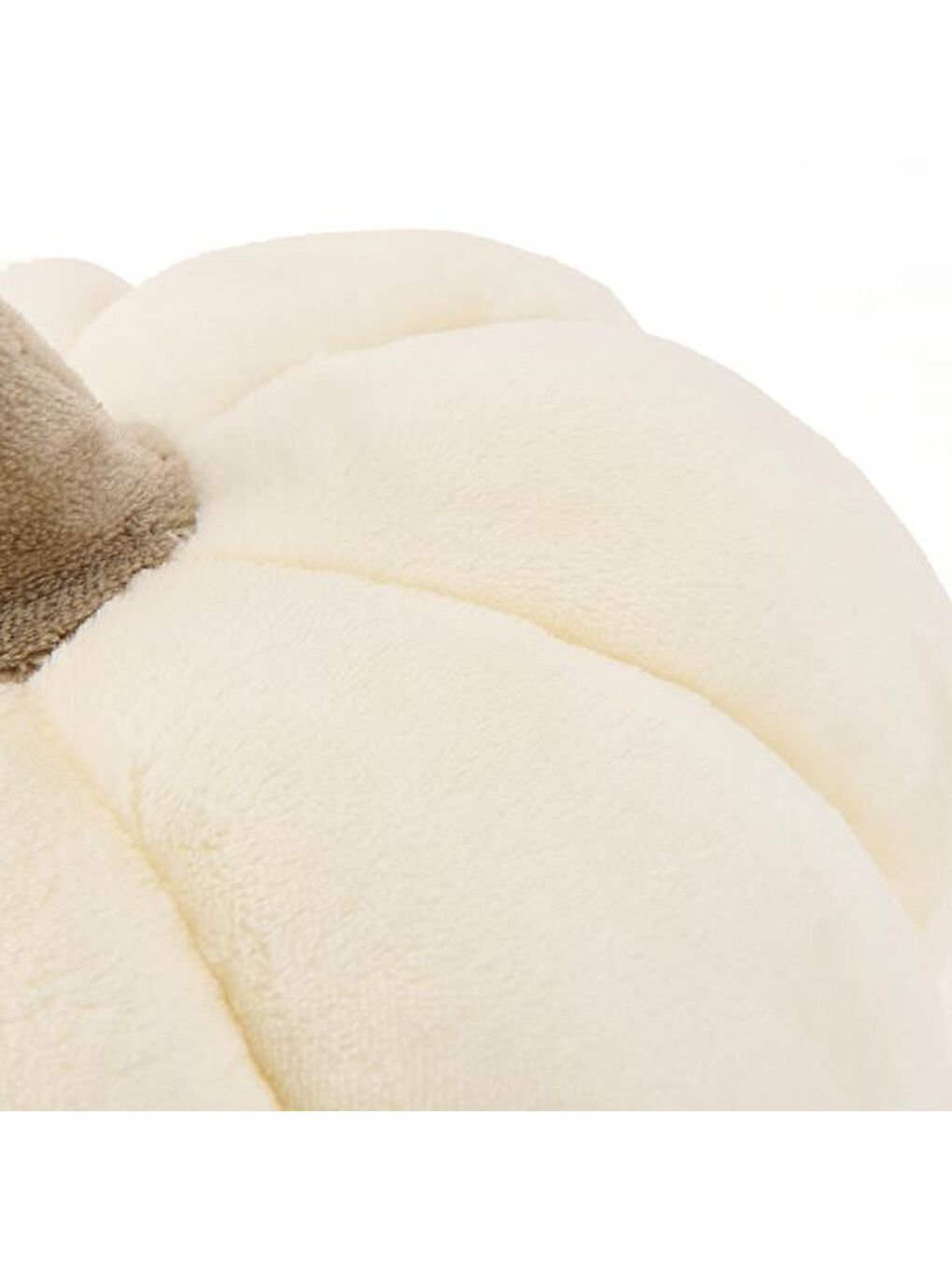 Soft Kabak Figürlü Yastık - Ekru - 25x12 cm-1