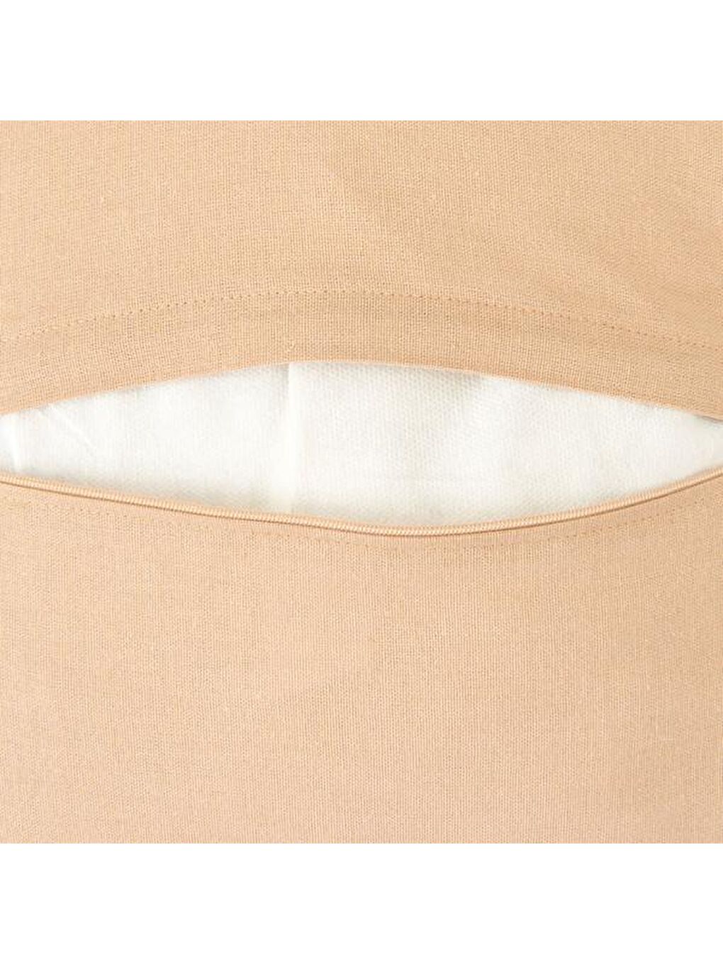 Soft Larvik Fırfırlı Kırlent - Bej- 40x40 cm-2