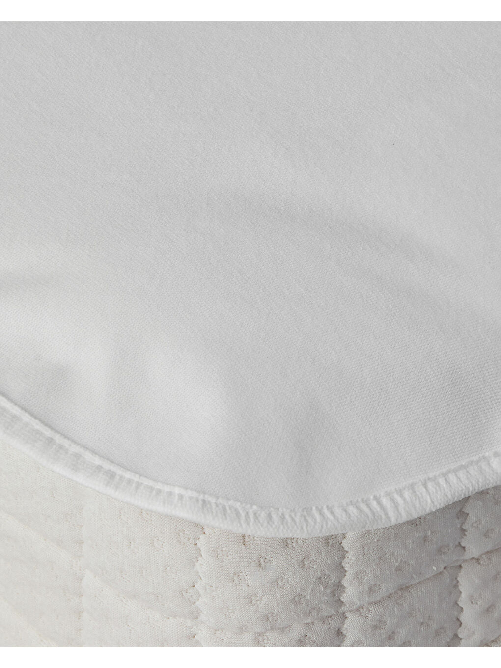 Fresh Touch Sıvı Geçirmez Çift Kişilik Yatak Koruyucu Alez Beyaz-2