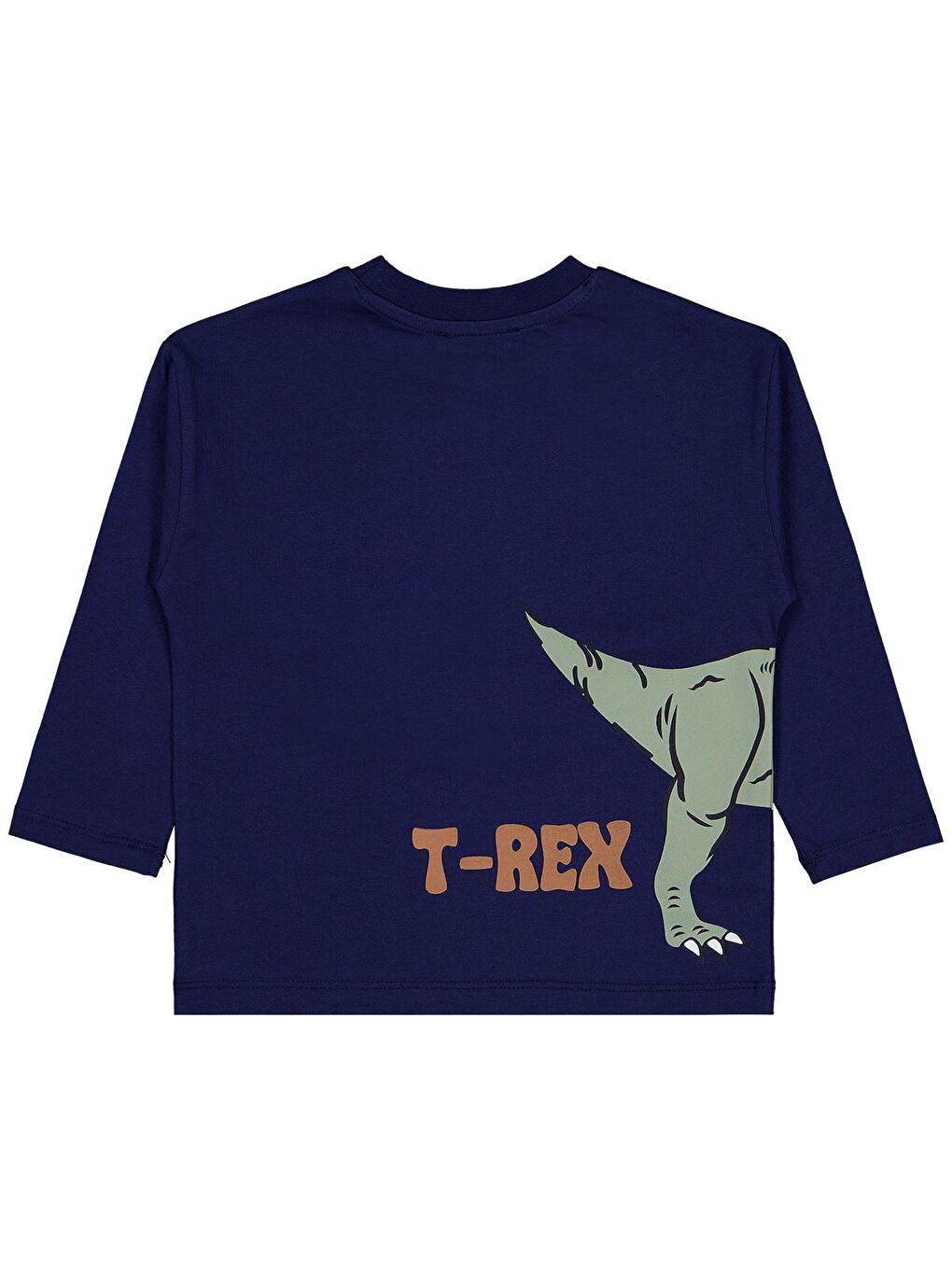 Boys Back To Baskılı 2-5 Yaş Sweatshirt - Lacivert-1