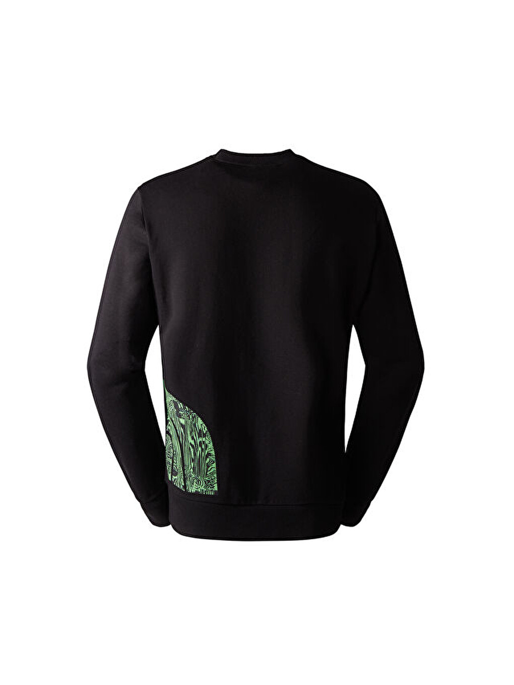 M Blown Up Logo Crew Erkek Outdoor Sweatshirts Nf0a854ajk31 Siyah-1