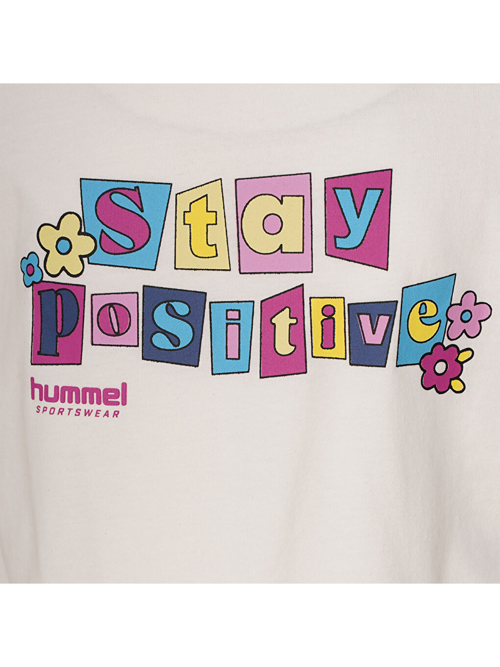 Marta Kız Çocuk Beyaz Yuvarlak Yaka Tişört-3