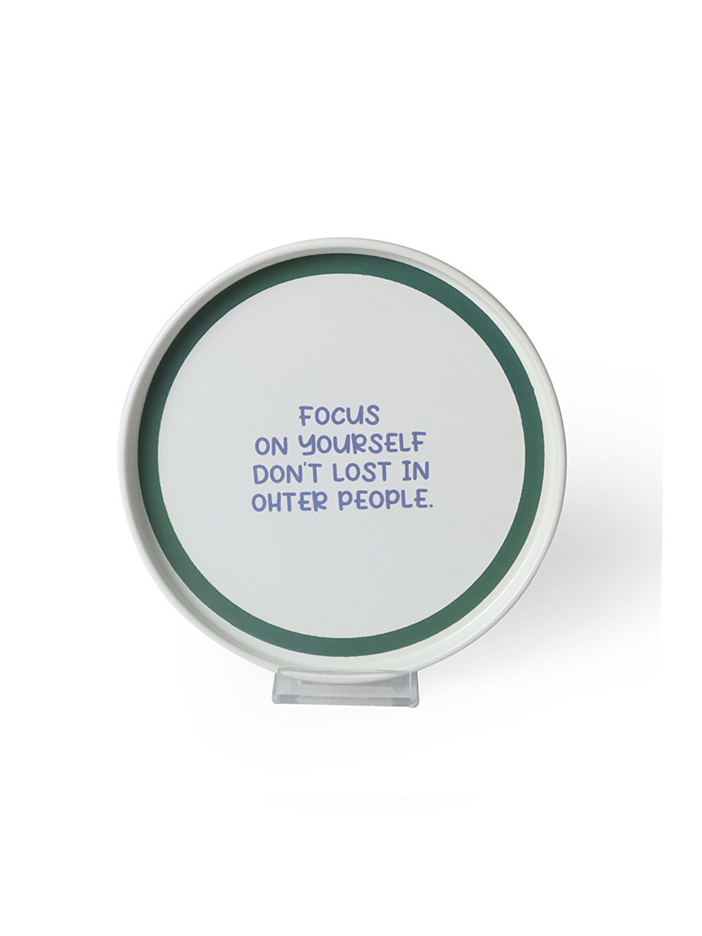 Karışık Motto Style  Stackable Pasta Tabağı 21 Cm 4 Adet-5