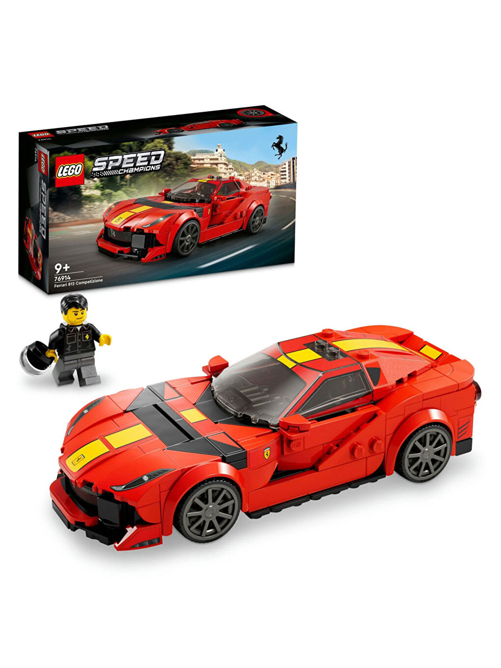 Lego Renksiz Speed Champions Ferrari 812 Competizione 76914