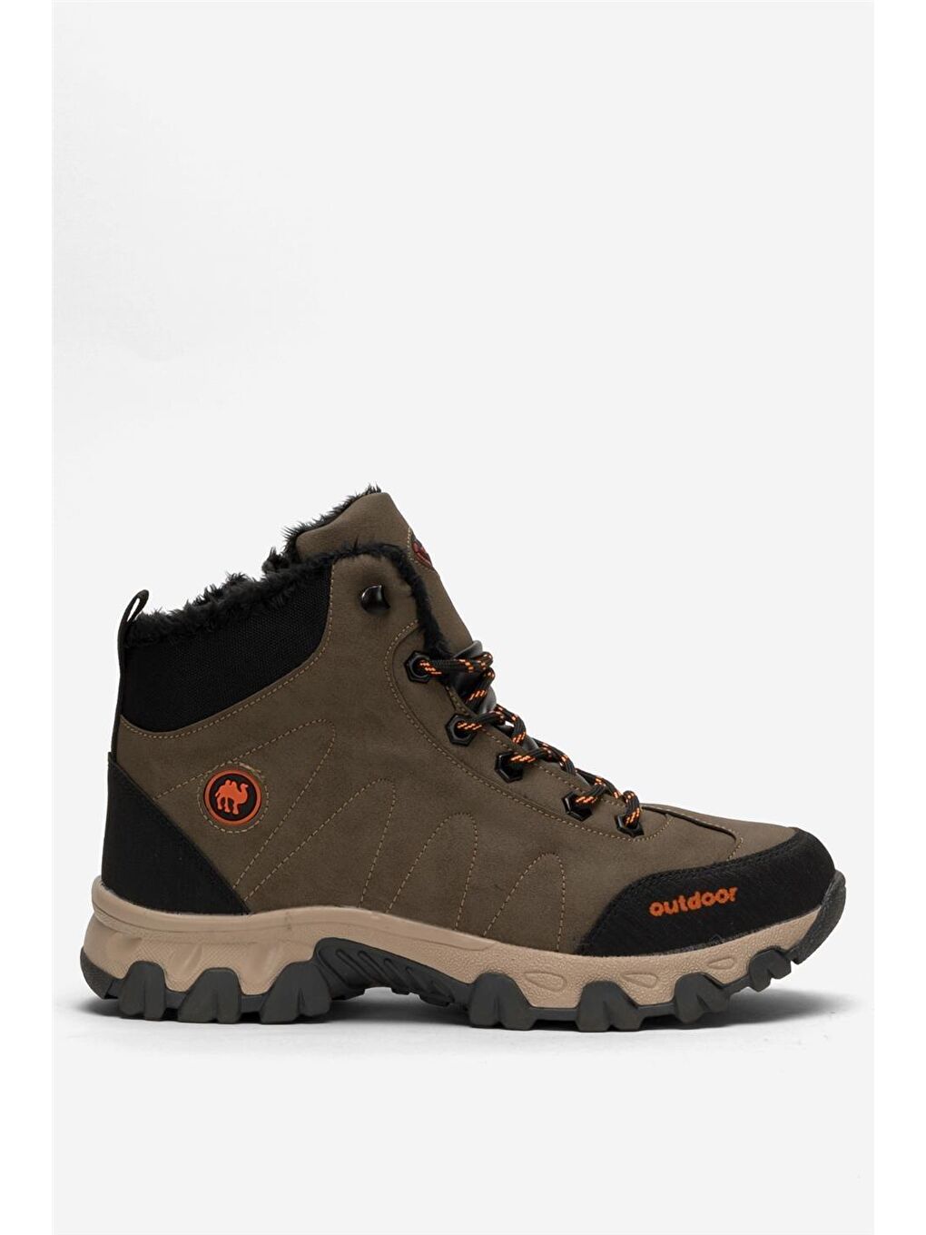 Bej Unisex Outdoor Trekking ve Günlük Kullanım Botu-1