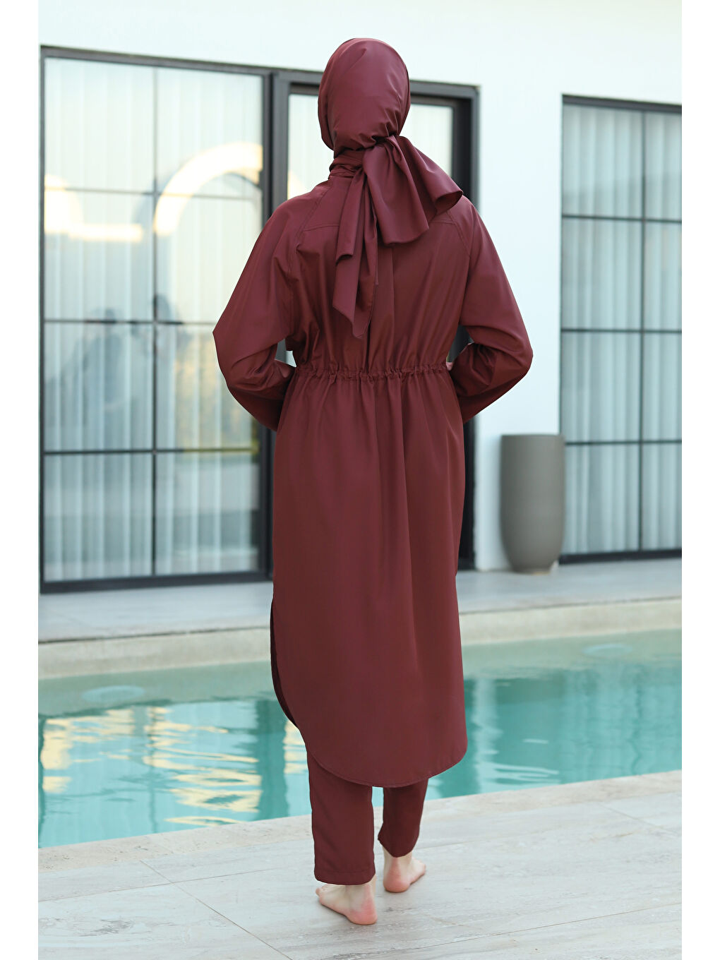 Reglan Kol Yüzme Takımı Bordo-1