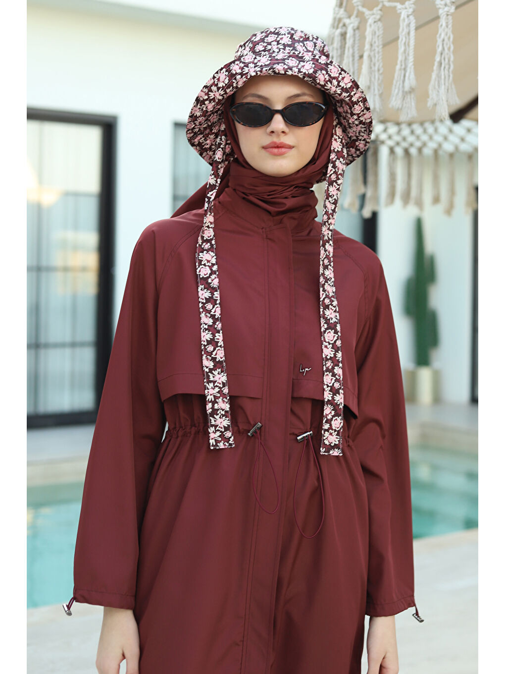 Reglan Kol Yüzme Takımı Bordo-3