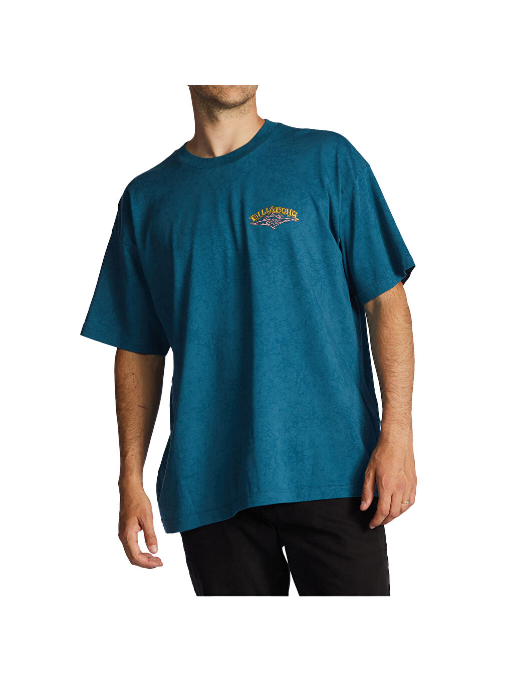 Arch Wash Ss Ww Erkek Mavi Tişört-2