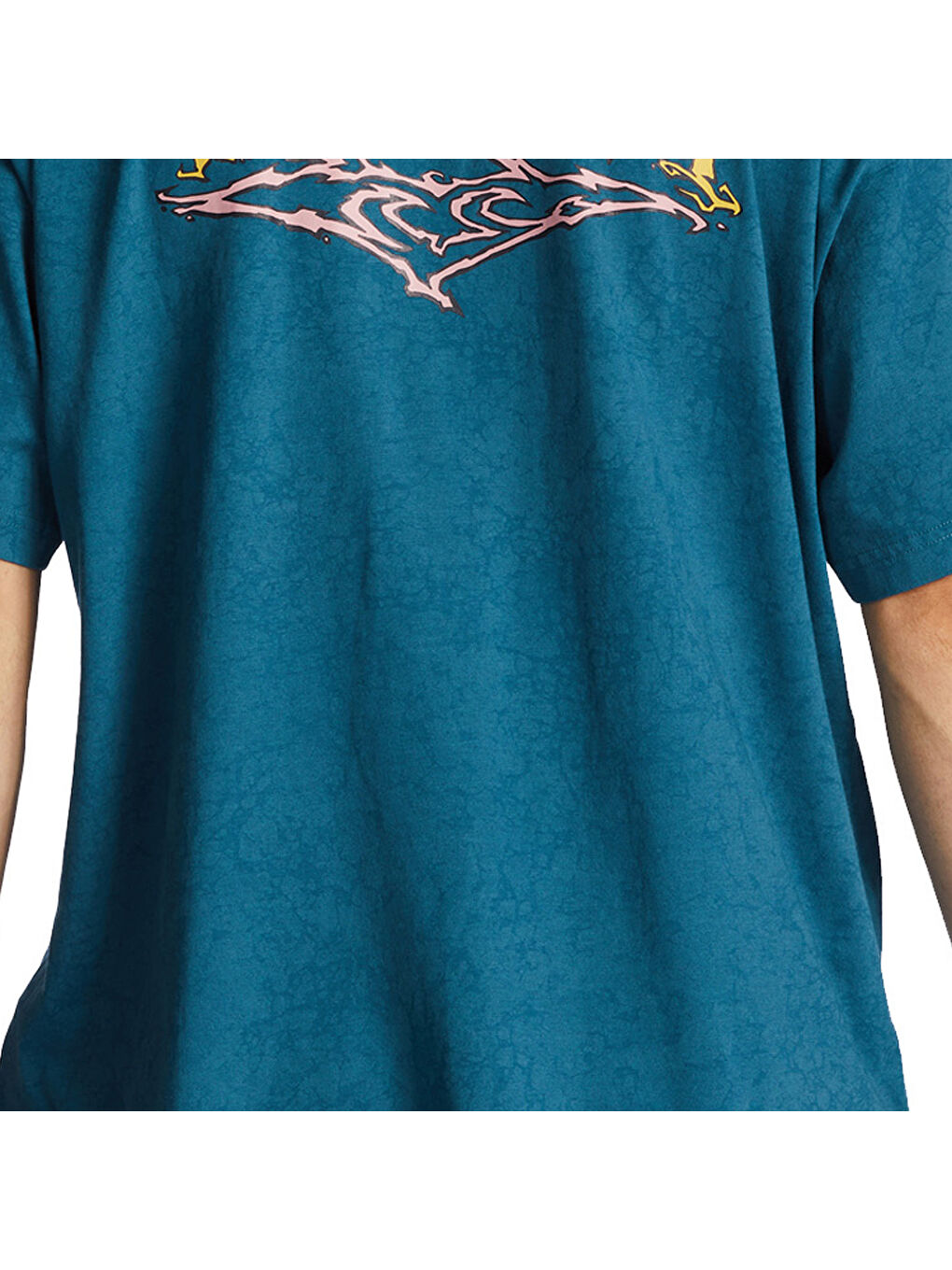 Arch Wash Ss Ww Erkek Mavi Tişört-4