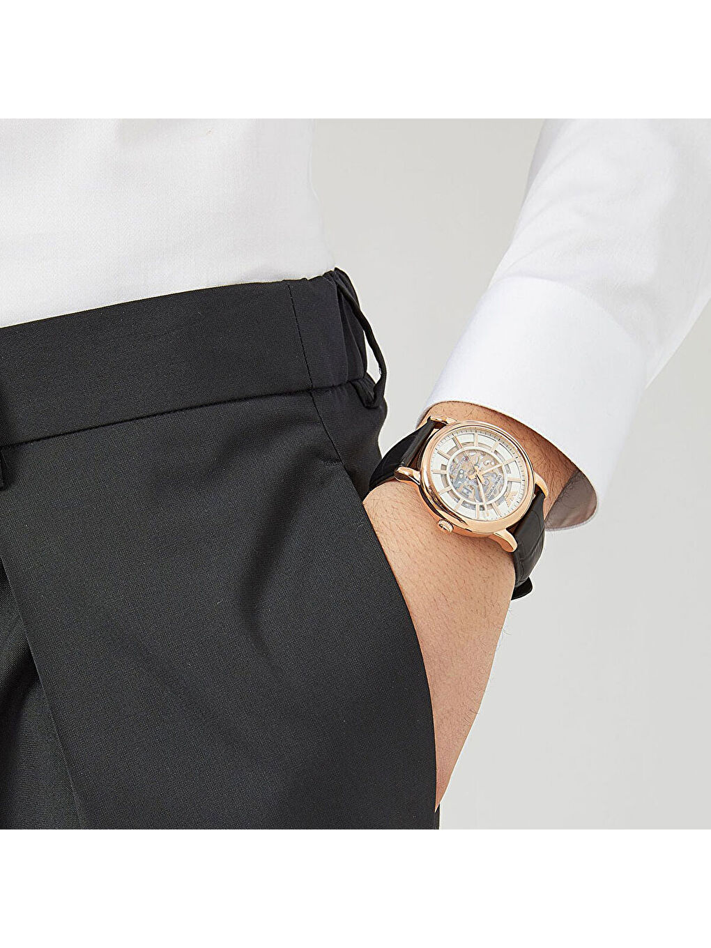 Siyah AR60007 Erkek Kol Saati-3