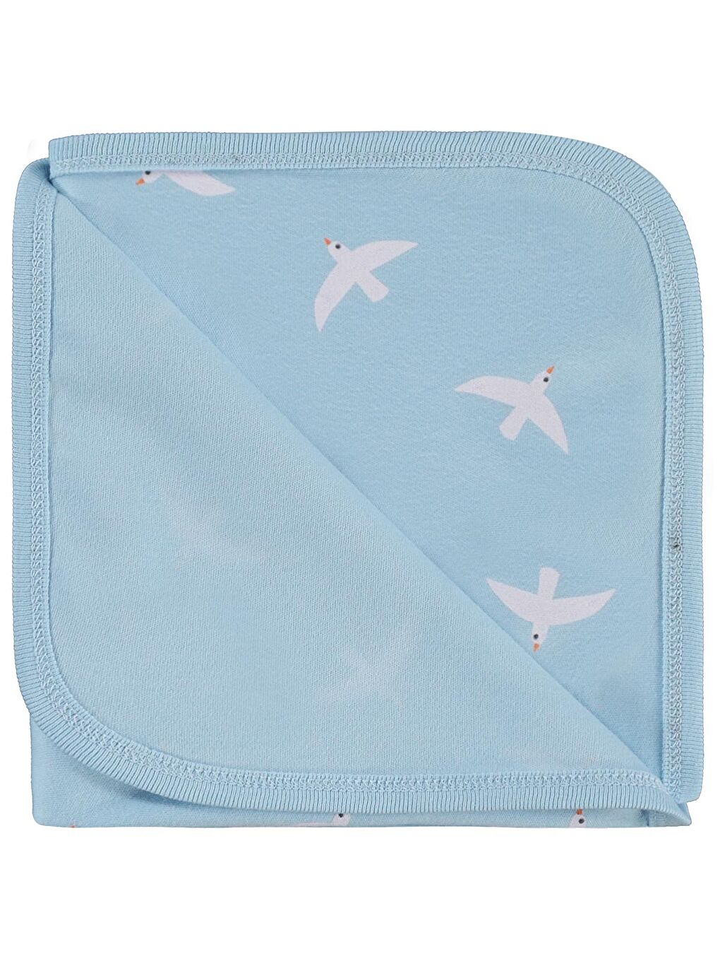 Baby Kuş Empirme 80*90 Battaniye - Mavi