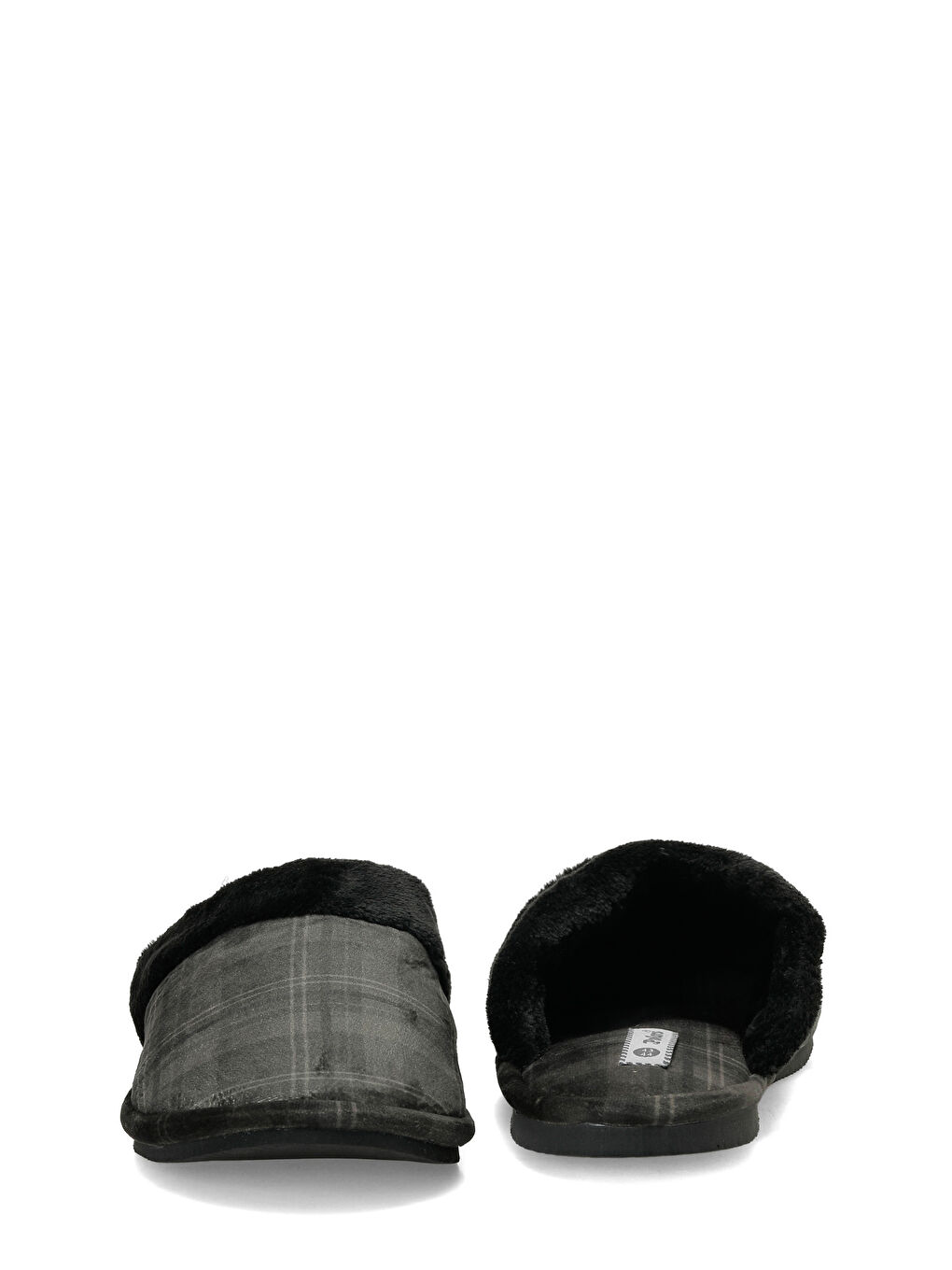 Siyah 610048.M5PR Kahverengi Erkek Ev Terliği-4