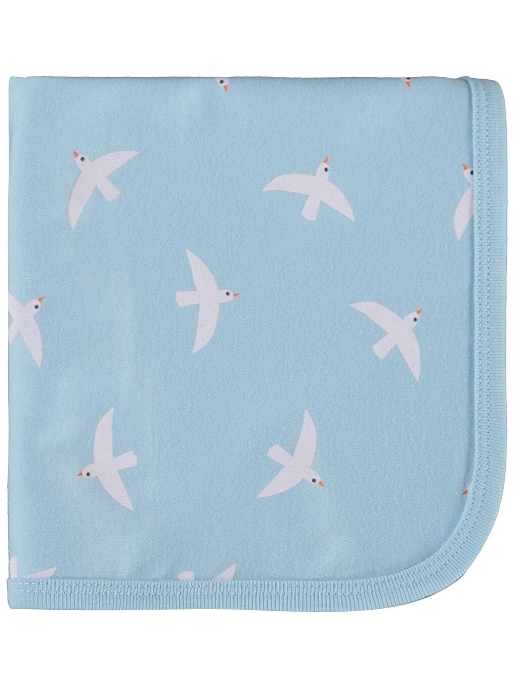 Baby Kuş Empirme 80*90 Battaniye - Mavi-2