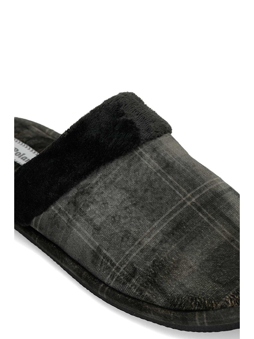 Siyah 610048.M5PR Kahverengi Erkek Ev Terliği-6