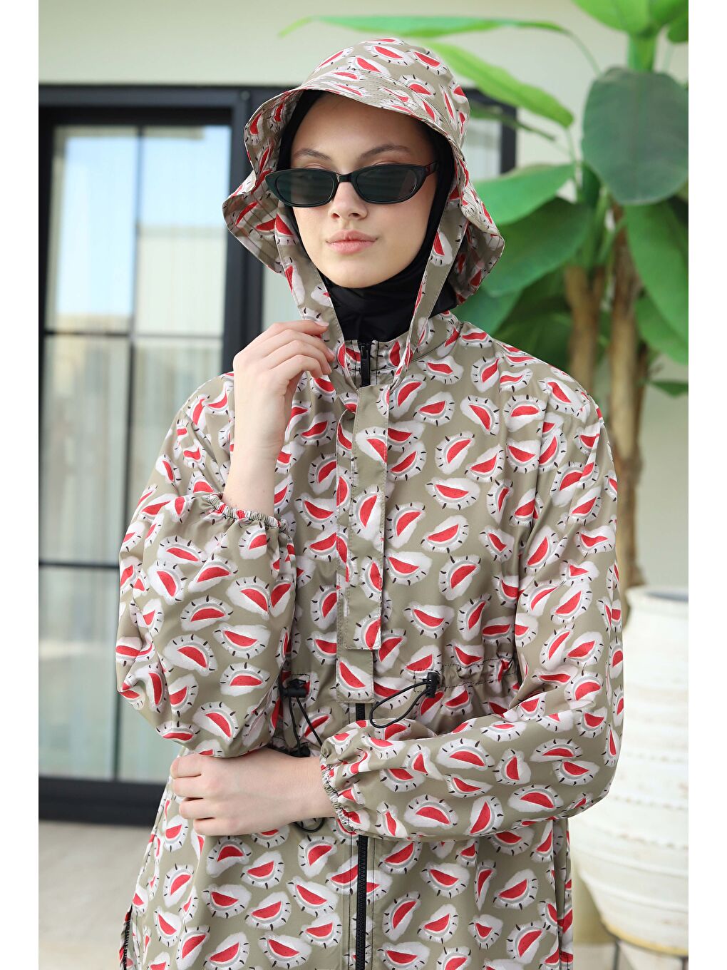 Karışık Desenli Mayo Tunik Melonia Desen-3