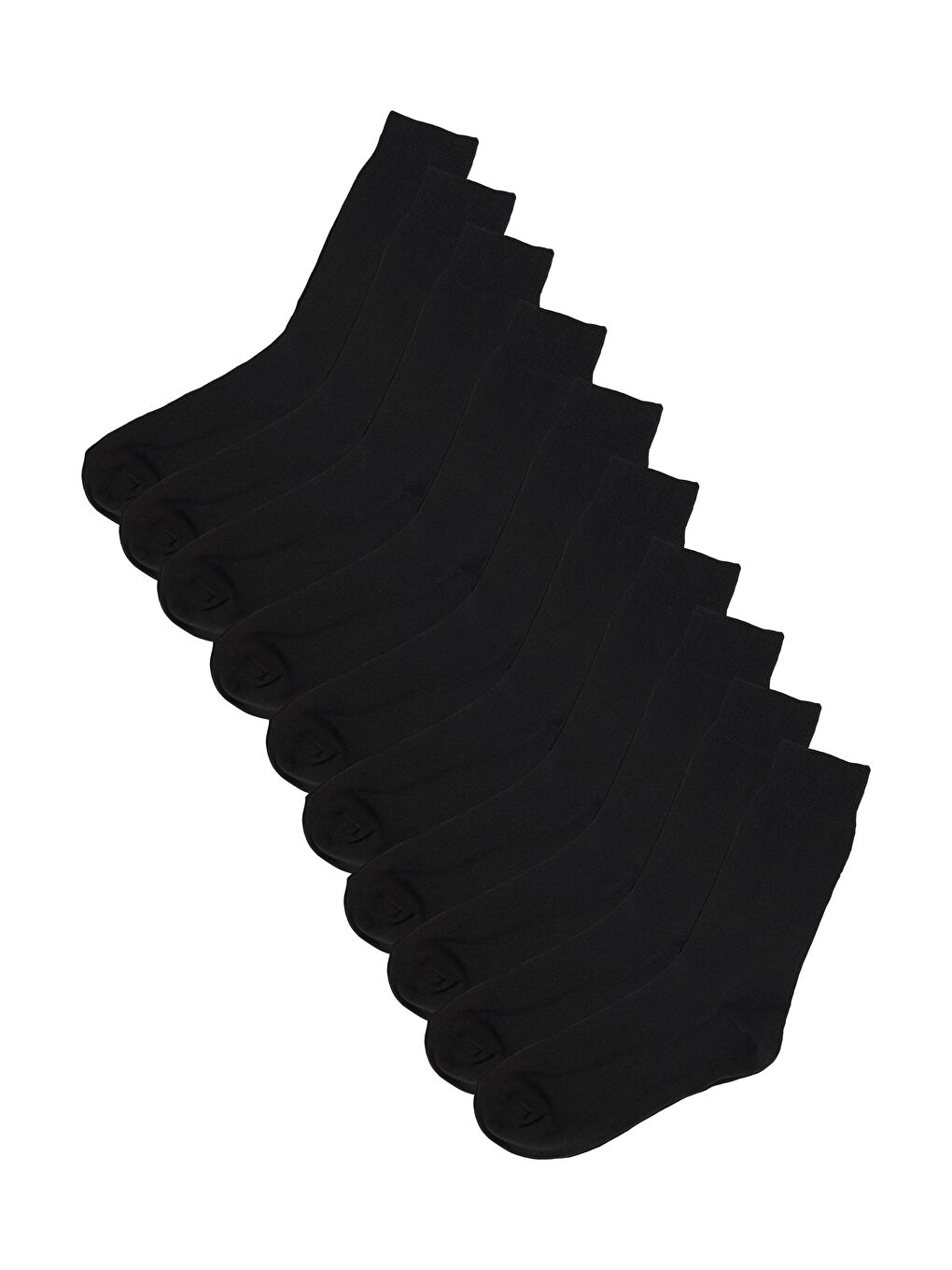 10'Lu Siyah Klasik Erkek Çorap