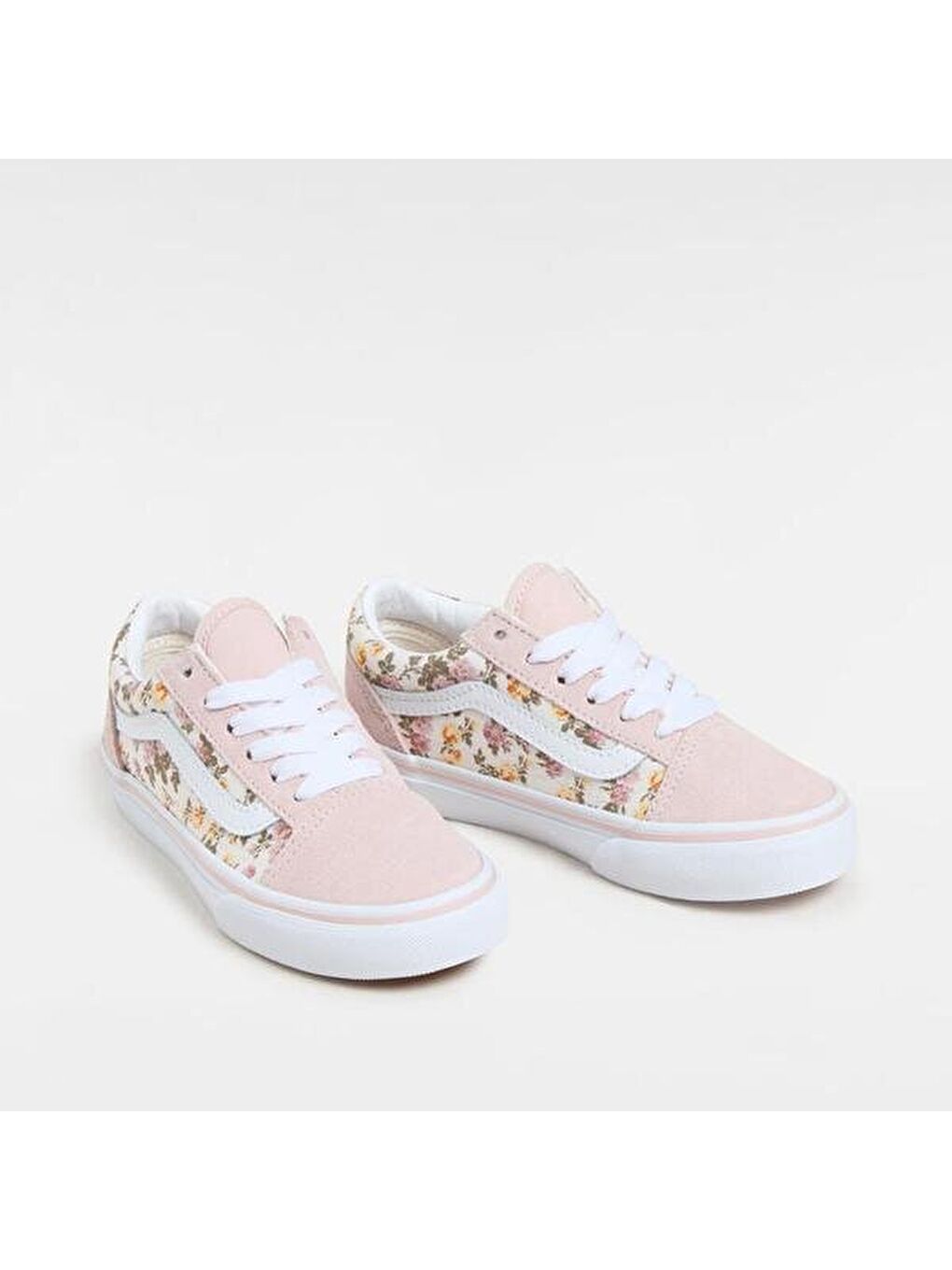 Old Skool Çocuk Pembe Sneaker-1