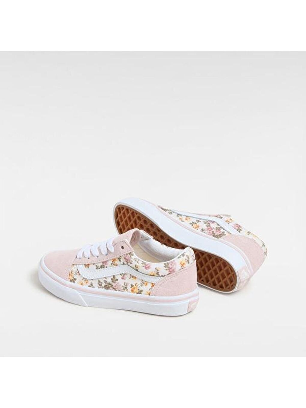 Old Skool Çocuk Pembe Sneaker-2